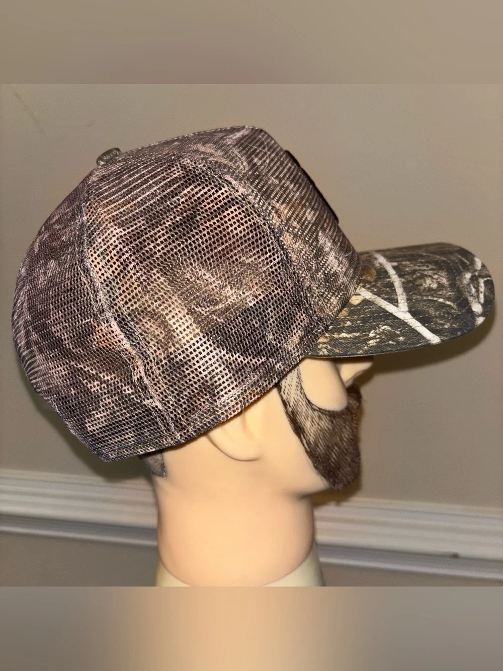 New York Yankees Camo Trucker Hat